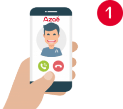 contact de l'intervenant à domicile