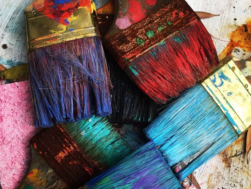 enlever les taches de peinture