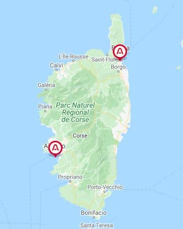 agences azaé en corse