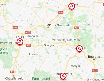 agences azaé en centre val de loire