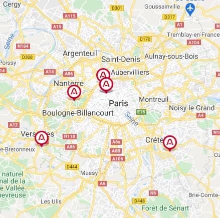 agences azae en ile de france