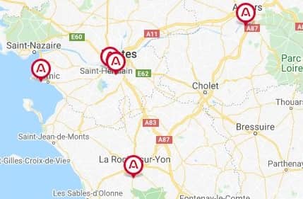 agences azaé en pays de la loire