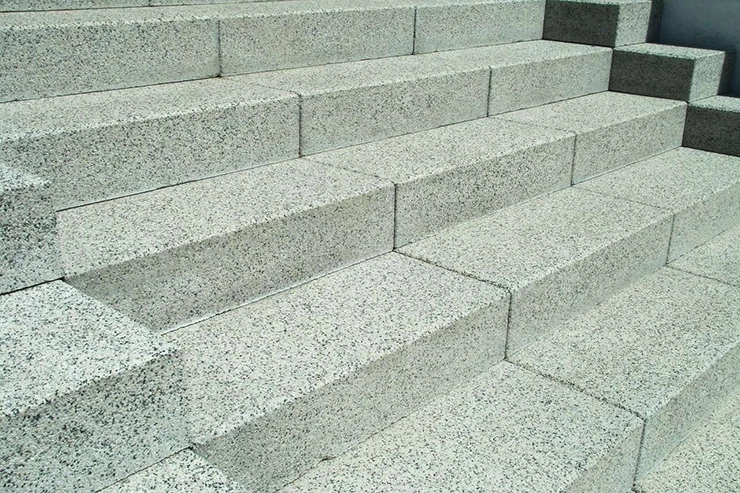 escalier en granit